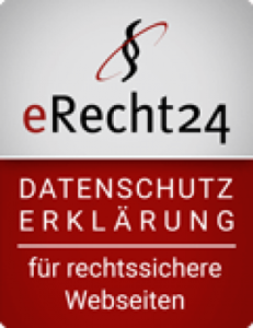 Datenschutz 1 erecht24 siegel datenschutz rot 269x350 1